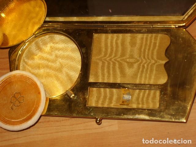 Vintage: POLVERA TOCADOR EN SIMIL CAREY. - Foto 10