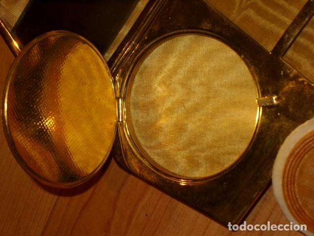 Vintage: POLVERA TOCADOR EN SIMIL CAREY. - Foto 11