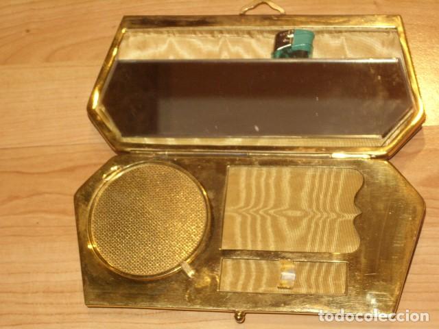 Vintage: POLVERA TOCADOR EN SIMIL CAREY. - Foto 12