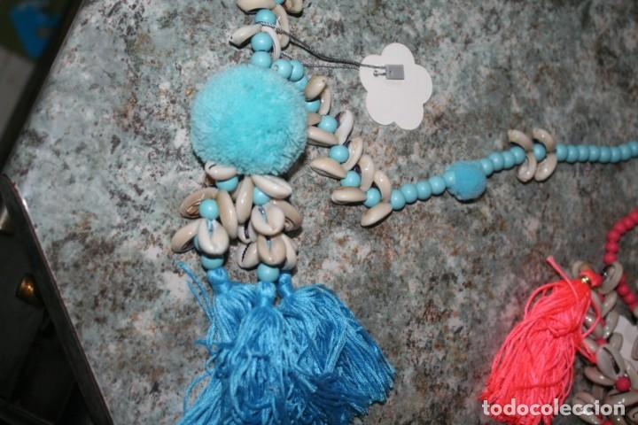 Vintage: dos antiguos collares conchas - Foto 2