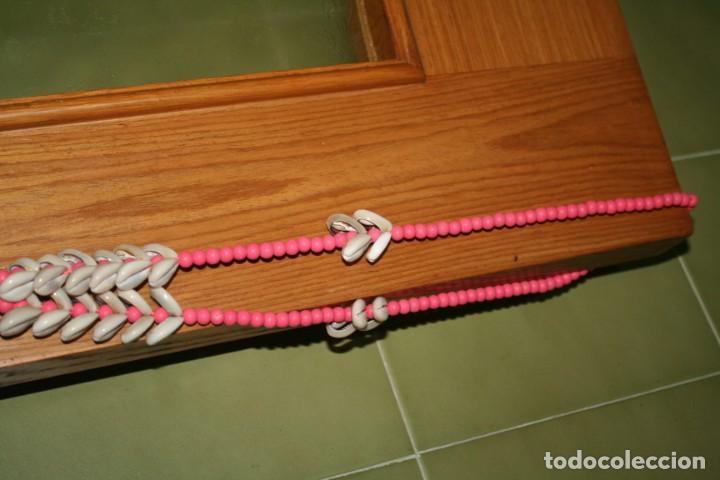 Vintage: dos antiguos collares conchas - Foto 5