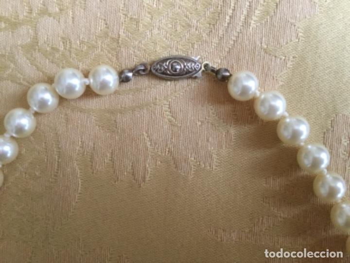 Vintage: COLLAR VINTAGE DE PERLAS NO NATURALES - Foto 3