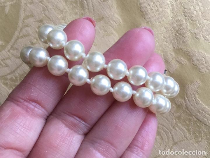 Vintage: COLLAR VINTAGE DE PERLAS NO NATURALES - Foto 9