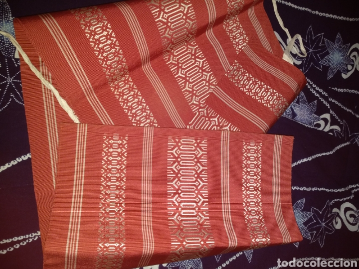 Vintage: KIMONO JAPON&Eacute;S ALGOD&Oacute;N CON OBI EN SEDA. - Foto 12