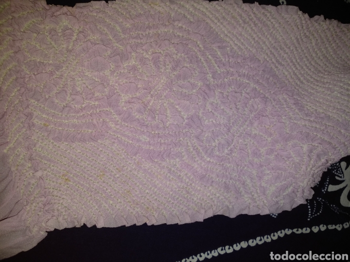 Vintage: KIMONO JAPON&Eacute;S ALGOD&Oacute;N CON OBI EN SEDA. - Foto 14