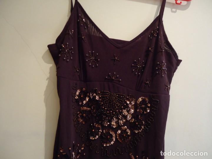 Vintage: TOP DE TIRANTES MARRON - Foto 2
