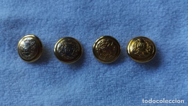 Vintage: Botones dorados - Foto 1