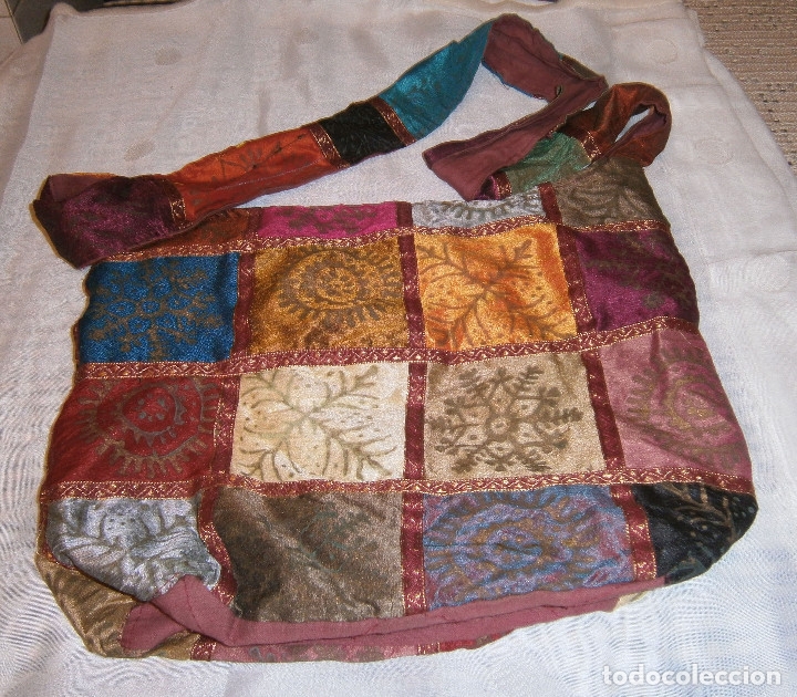 Vintage: bolso traido de la india - Foto 1