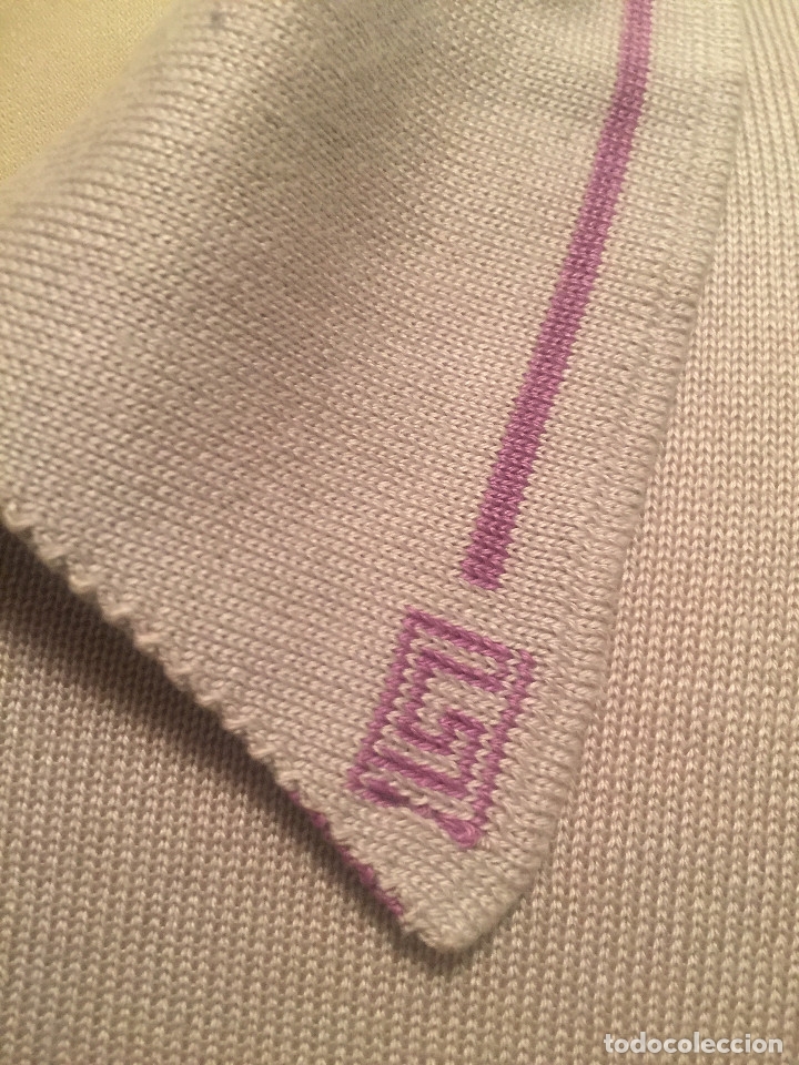 Vintage: VERSACE POLO GRIS Y MORADO - Foto 1