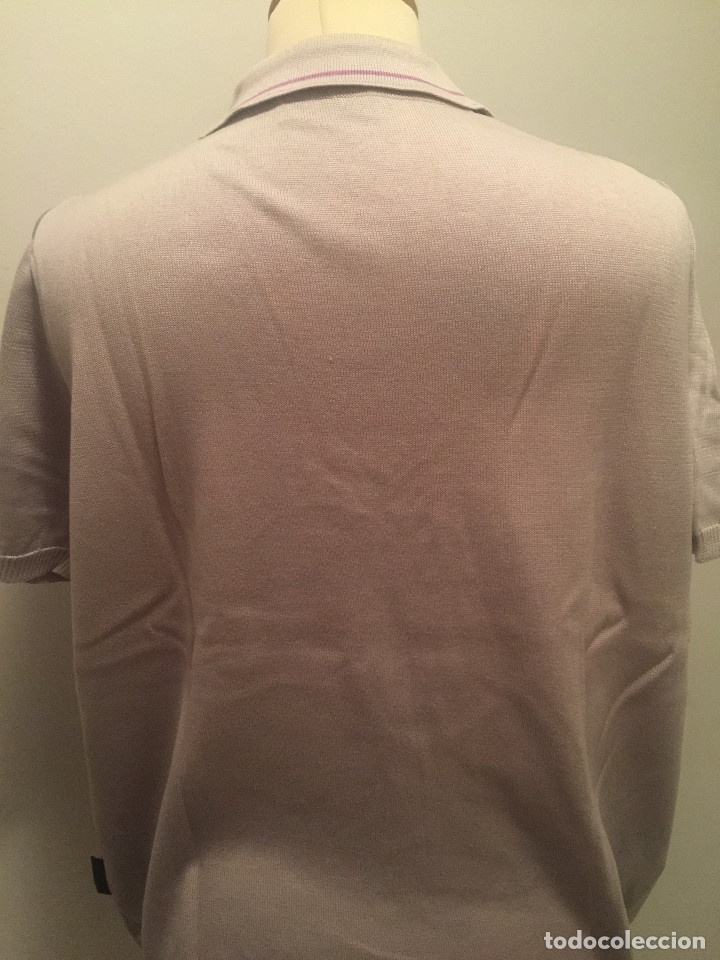 Vintage: VERSACE POLO GRIS Y MORADO - Foto 3