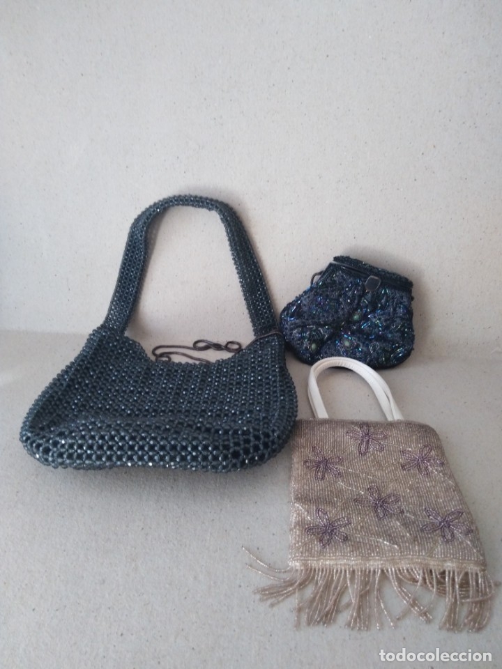 Vintage: 3 bolsos vintage... Mango.... 2 de noche..... - Foto 1