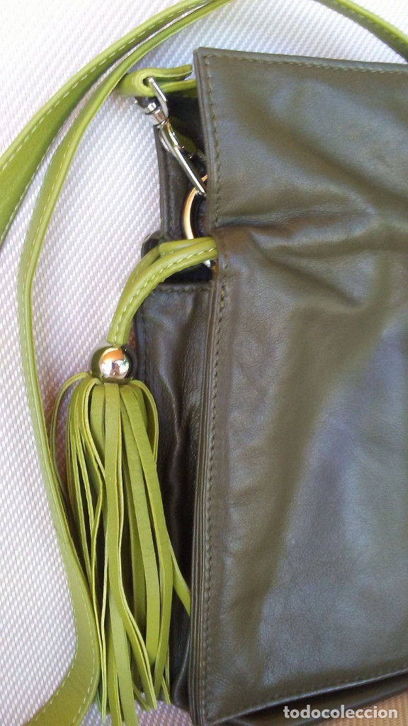 Vintage: BOLSO LOEWE ORIGINAL VERDE - Foto 4