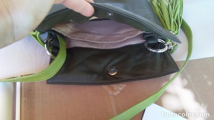Vintage: BOLSO LOEWE ORIGINAL VERDE - Foto 7