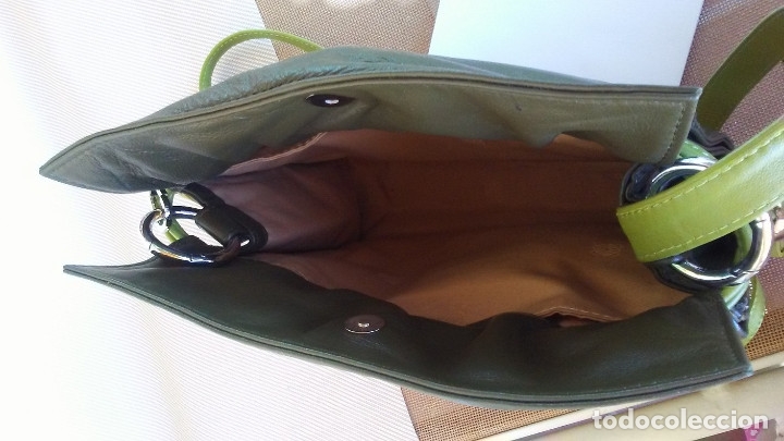 Vintage: BOLSO LOEWE ORIGINAL VERDE - Foto 9