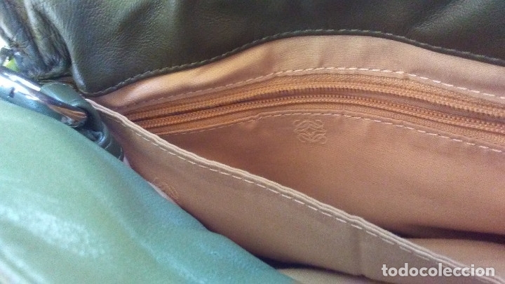 Vintage: BOLSO LOEWE ORIGINAL VERDE - Foto 13
