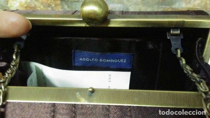 Vintage: BOLSO ADOLFO DOM&Iacute;NGUEZ SIN ESTRENAR - Foto 9