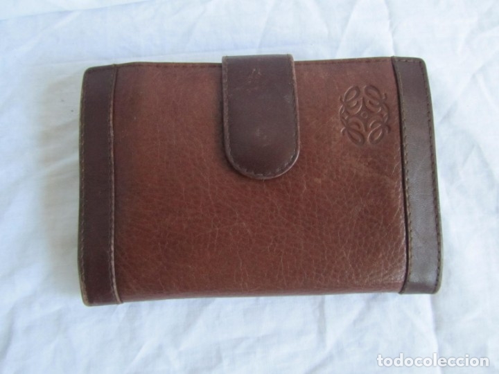 Vintage: Cartera monedero de piel de Loewe - Foto 2