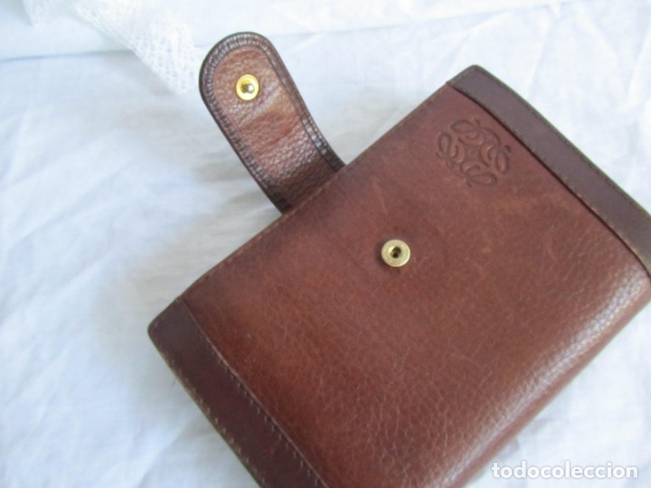 Vintage: Cartera monedero de piel de Loewe - Foto 10