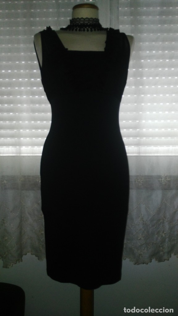 Vintage: Vestido negro - Foto 3