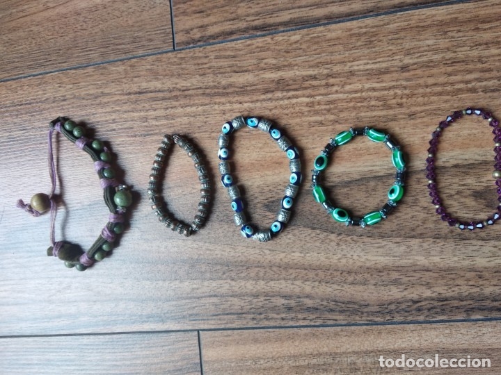 Vintage: lote de 5 brazaletes o pulseras. - Foto 8