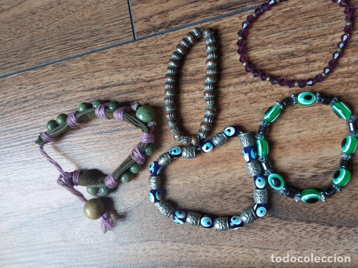 Vintage: lote de 5 brazaletes o pulseras. - Foto 7