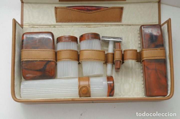 Vintage: NECESER DE VIAJE SIMIL CAREY - Foto 3