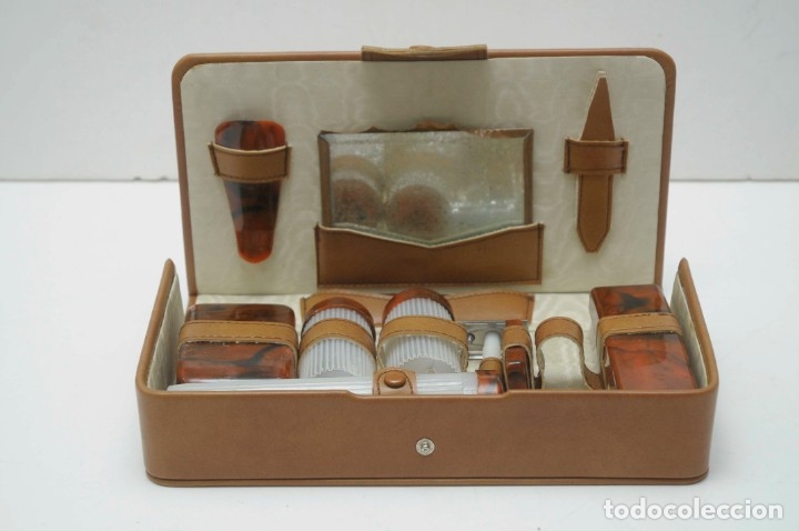 Vintage: NECESER DE VIAJE SIMIL CAREY - Foto 8