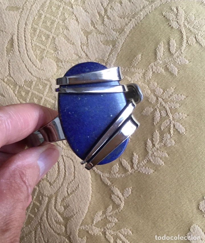 Vintage: PULSERA TENEDOR, CON LAPISLAZULI - Foto 9