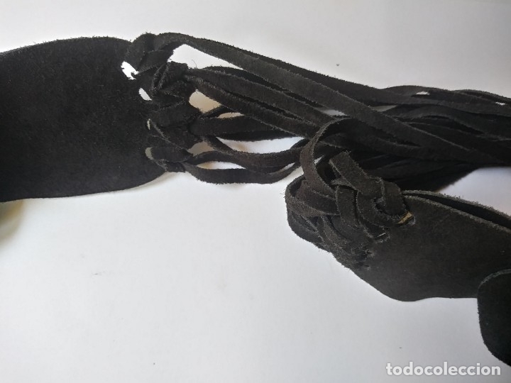 Vintage: CINTURON DE ANTE CON FLECOS - Foto 6