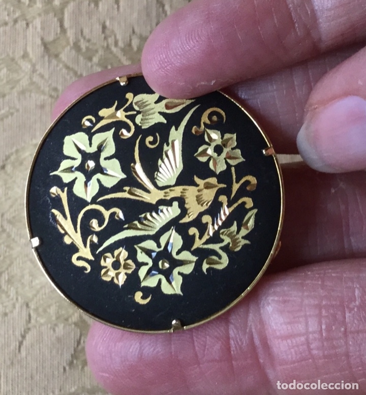 Vintage: BROCHE DAMASQUINADO DE TOLEDO - Foto 4