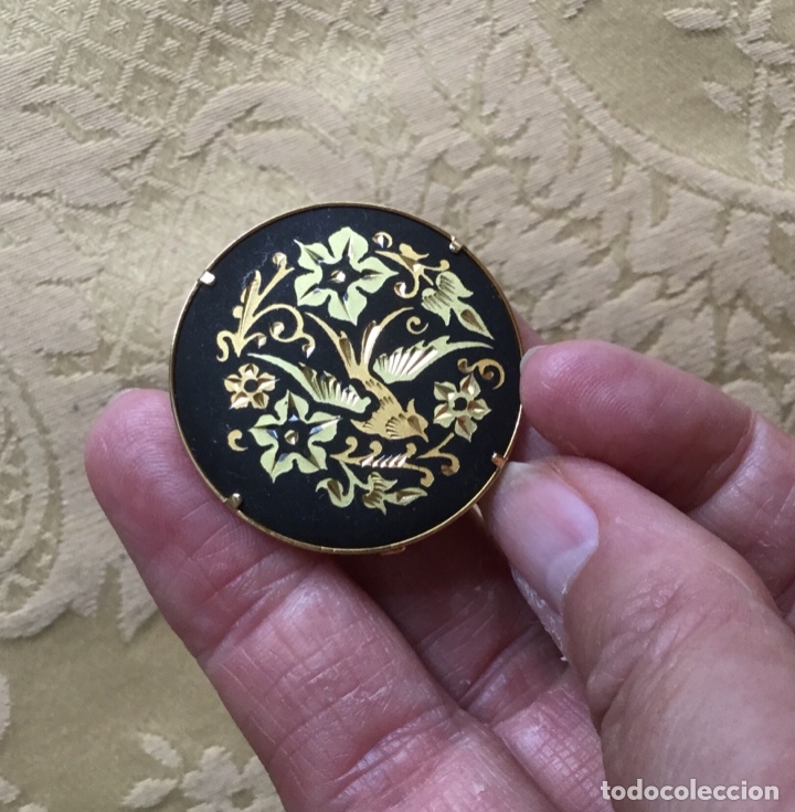 Vintage: BROCHE DAMASQUINADO DE TOLEDO - Foto 5