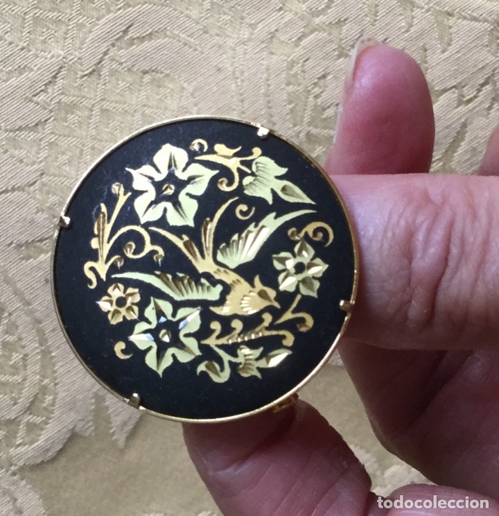 Vintage: BROCHE DAMASQUINADO DE TOLEDO - Foto 7
