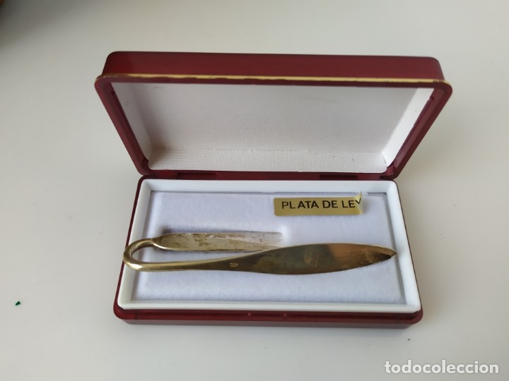 Vintage: IBERIA. PASADOR ALFILER DE CORBATA DE PLATA. - Foto 1