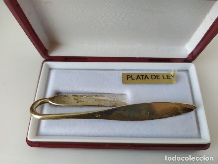 Vintage: IBERIA. PASADOR ALFILER DE CORBATA DE PLATA. - Foto 2