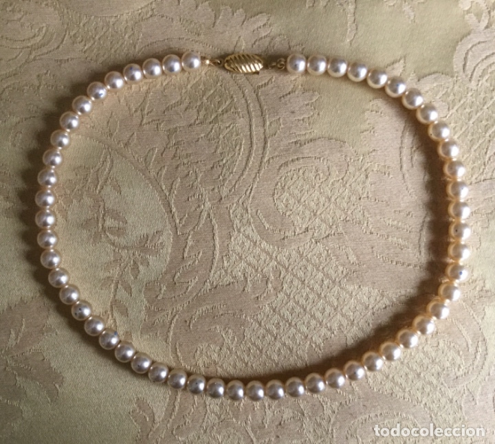 Vintage: COLLAR GARGANTILLA VINTAGE PERLAS - Foto 1