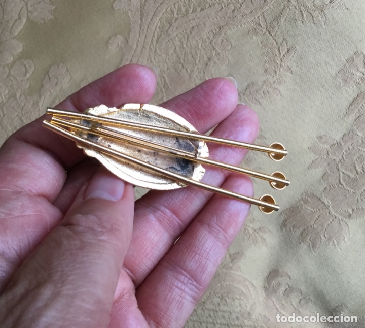 Vintage: BROCHE VINTAGE CON PERLA CENTRAL - Foto 10