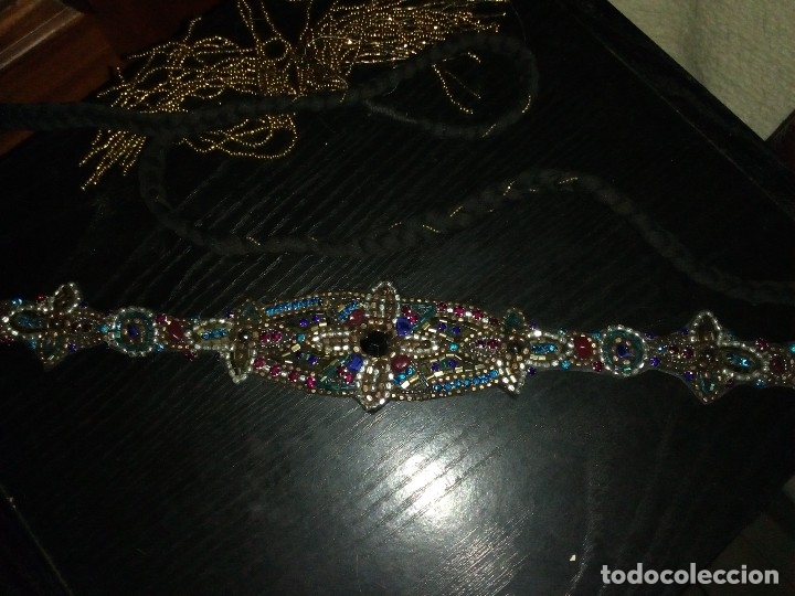 Vintage: cinturon strass - Foto 1