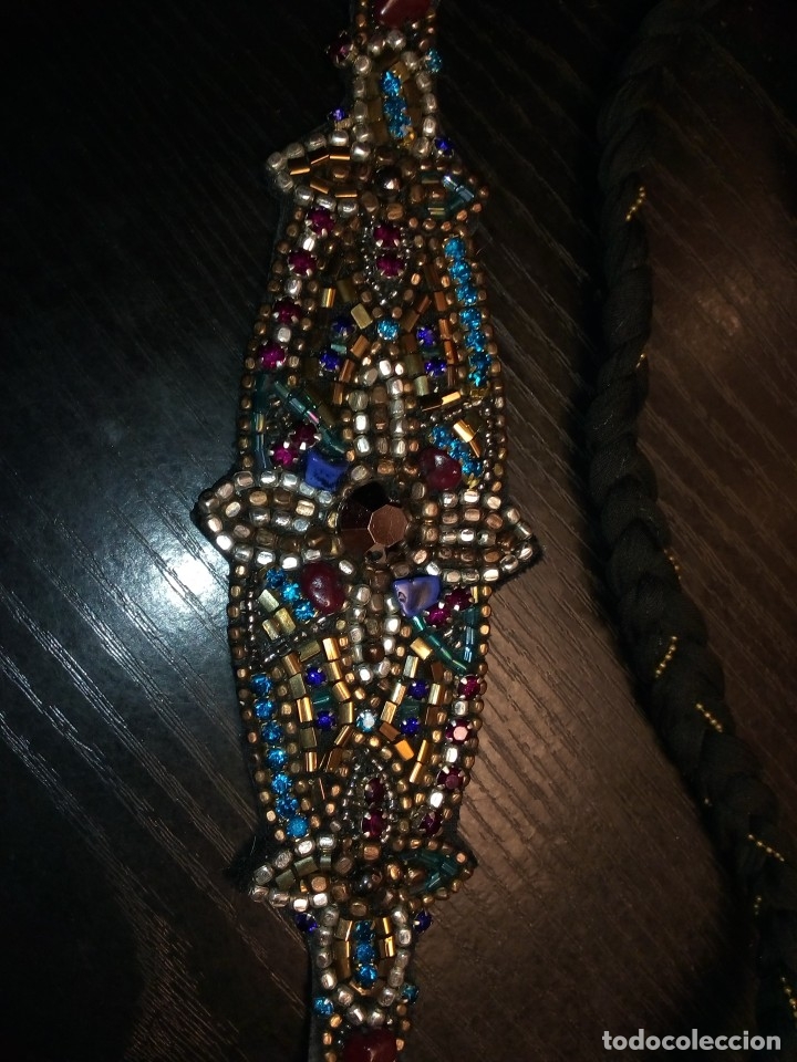 Vintage: cinturon strass - Foto 2