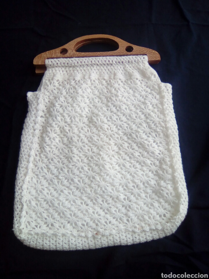 Vintage: Bolso de ganchillo - Foto 3