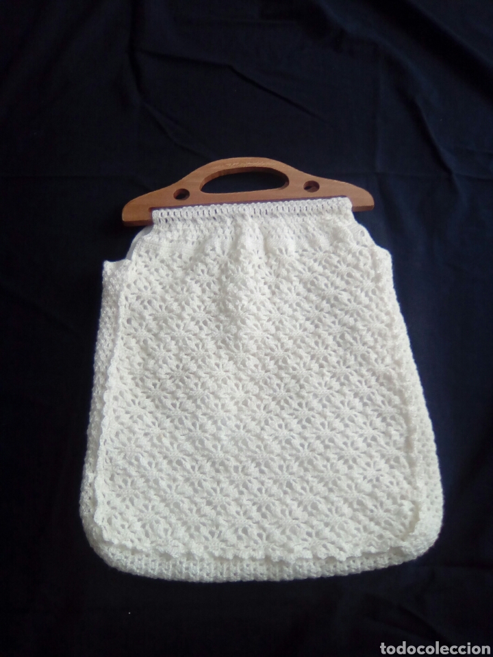 Vintage: Bolso de ganchillo - Foto 1