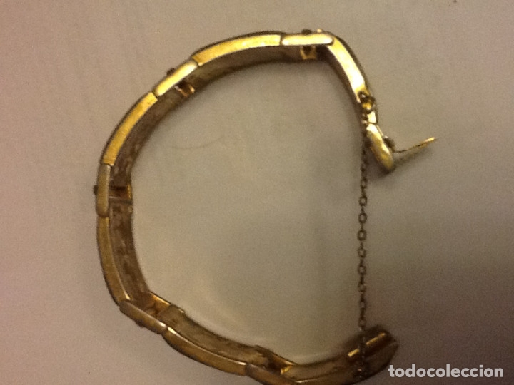 Vintage: PULSERA DAMASQUINADA - Foto 3