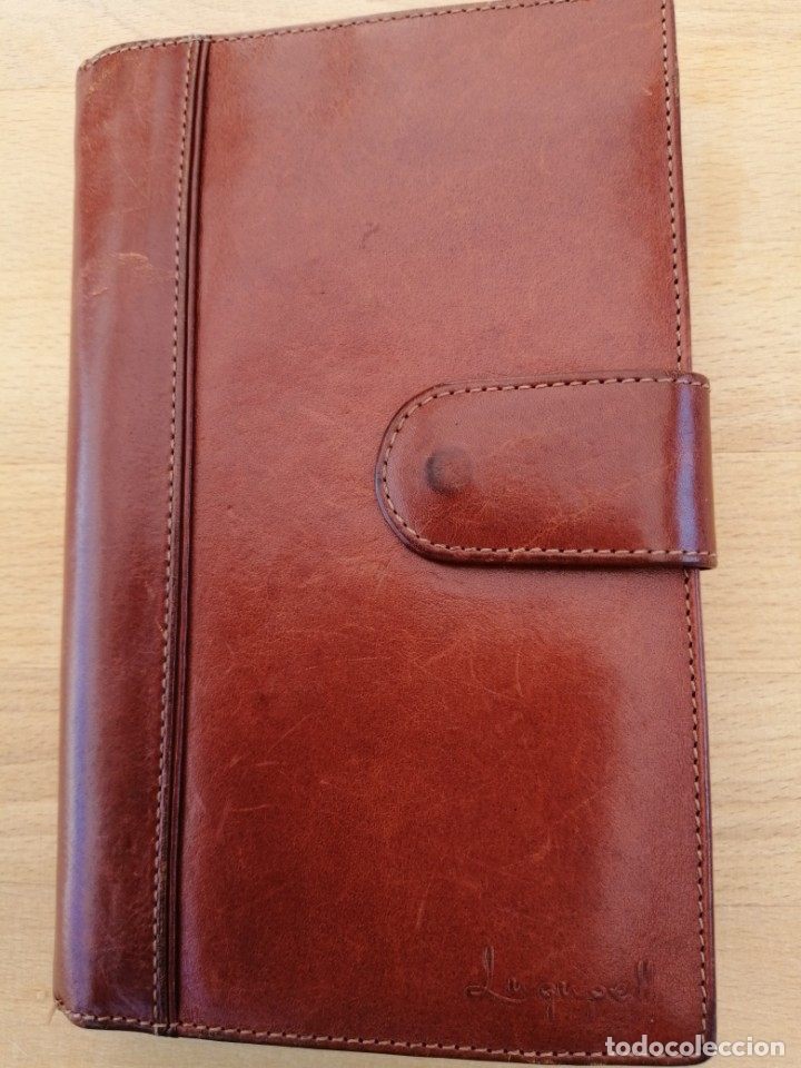 Vintage: Cartera monedero de cuero - Foto 2