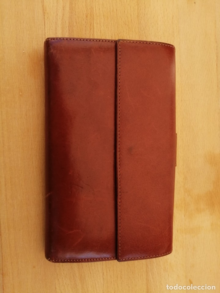 Vintage: Cartera monedero de cuero - Foto 5