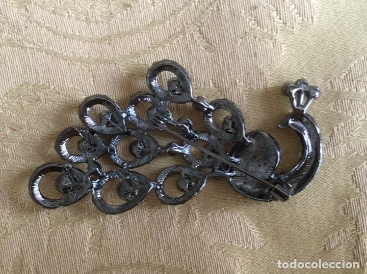 Vintage: BROCHE VINTAGE PAVO REAL - Foto 3