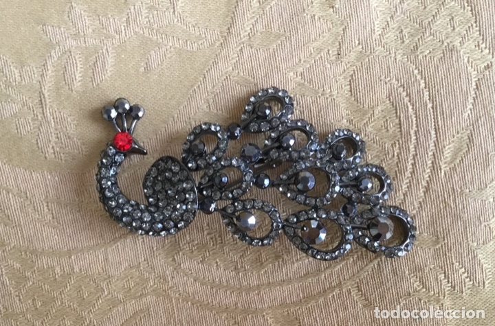 Vintage: BROCHE VINTAGE PAVO REAL - Foto 8