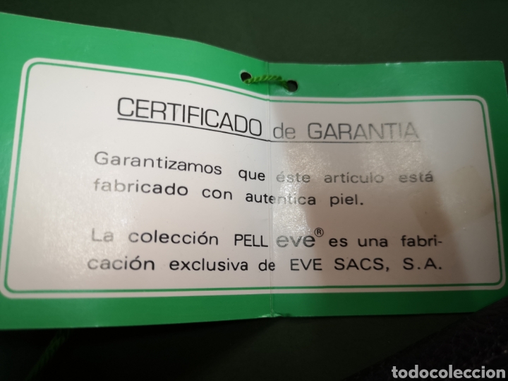 Vintage: Bolso de piel aut&egrave;ntico - Foto 5