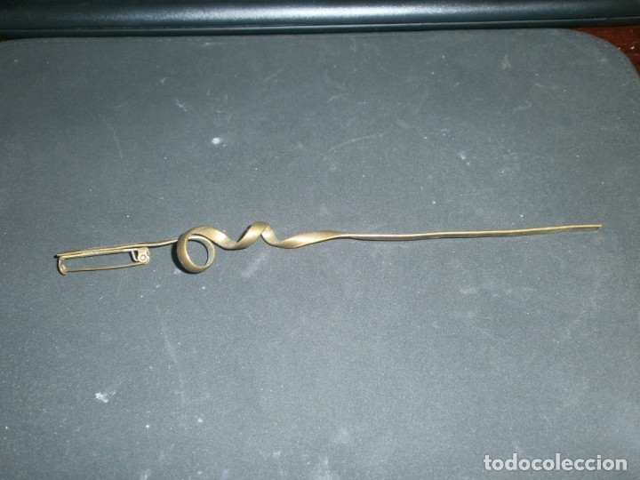 Vintage: Alfiler vintage bronce largo 16,5 cm. - Foto 3
