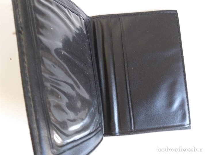 Vintage: BILLETERA PARA HOMBRES. VARIOS COMPARTIMENTOS. - Foto 3