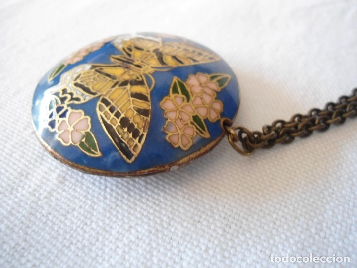 Vintage: COLGANTE EN ESMALTE....................... - Foto 3