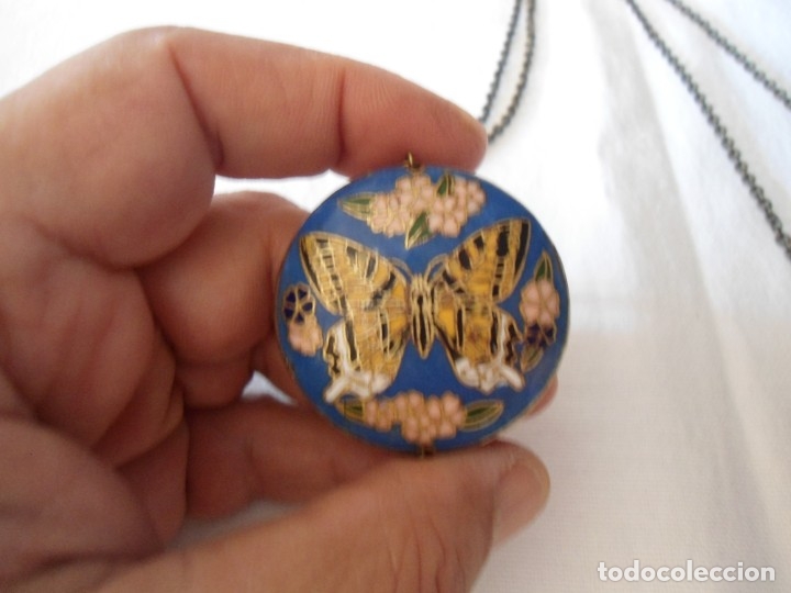 Vintage: COLGANTE EN ESMALTE....................... - Foto 6